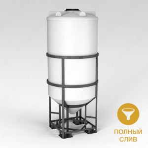 Емкость ФМ 2000л в обрешетке в Донецке