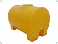 Пластиковая емкость 2000 л цилиндрическая горизонтальная на двух опорах (код 2000НФК2) в Донецке