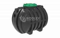 Емкость накопительная для канализации RODLEX-S3000 с горловиной 1000 мм и крышкой в Донецке